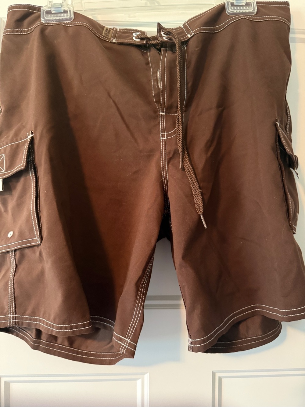 Beach Rays Women Board Beach SWIM Pool Travel Shorts Brown, large